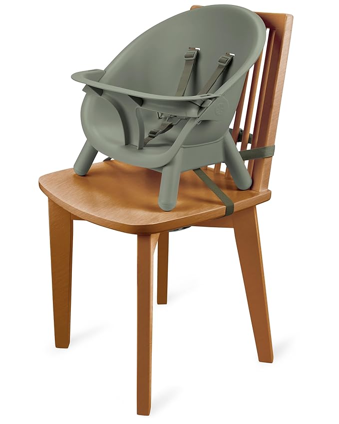 Skip Hop Baby High Chair 4-in-1 Convertible High Chair, EON, Thyme