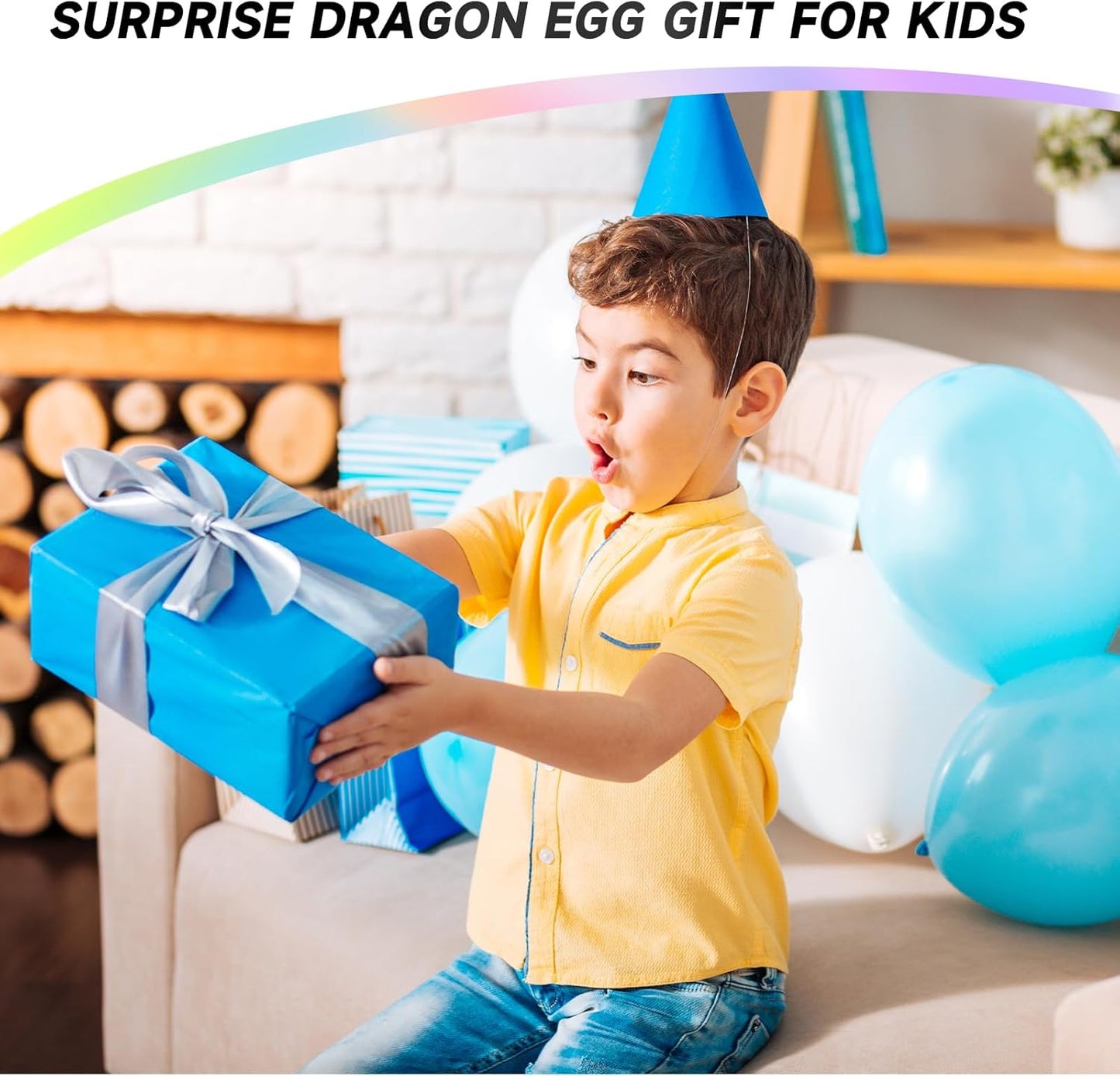 3D Printed Dragon Egg,Dragon Eggs with Dragon Inside,Crystal Dragon Fidget Toys,Full Articulated Dragon Dragon in Egg,Adults Fidget Toys for Autism ADHD (3 Colors Gold Blue Purple)