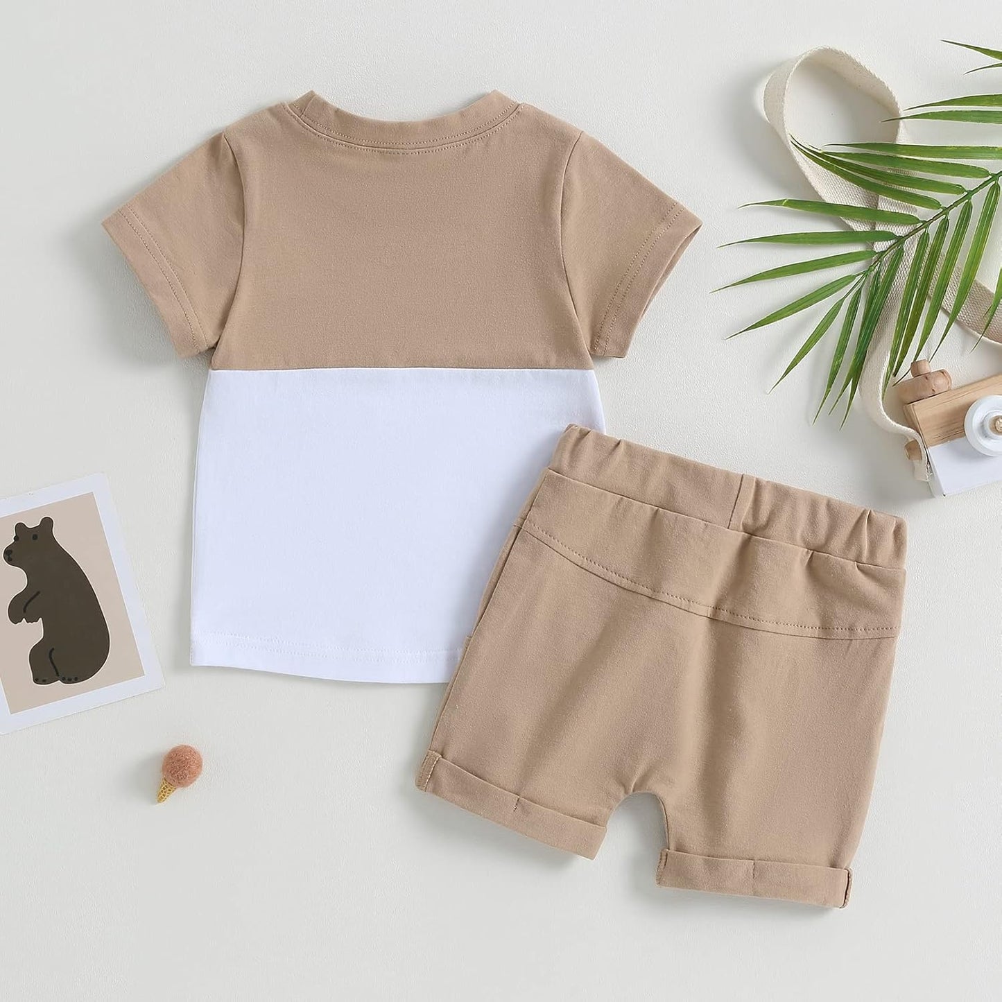 Mubineo Infant Toddler Baby Boy Summer T Shirt Shorts Outfits Short Sleeve Tee Tops Clothes Set