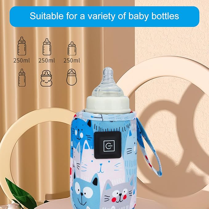 Portable General Baby Bottle Insulator Sleeve Travel Friendly Baby Bottle Warmer Pouches Infant Bottle Thermal