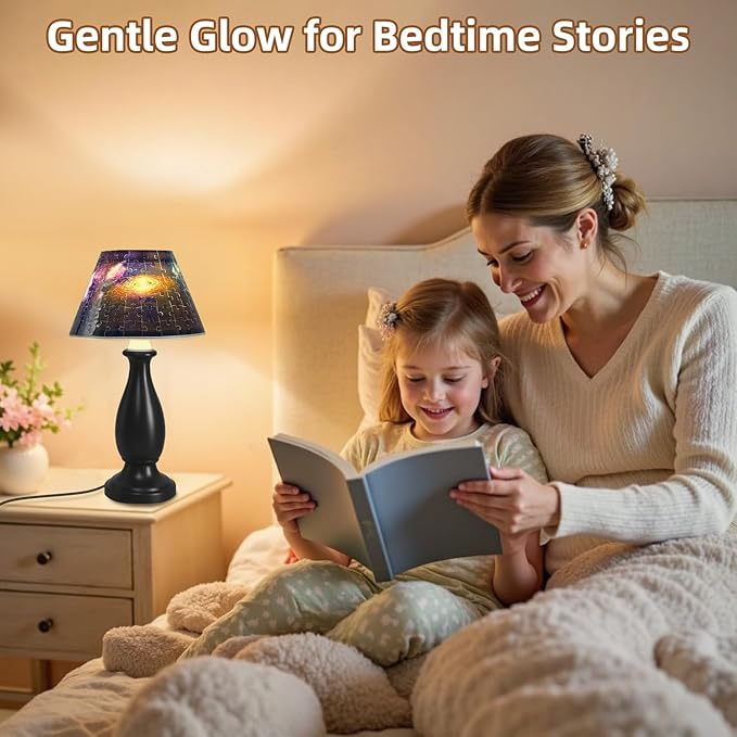 3d Puzzle Night Light, 124 PCS 3d Puzzle for Adults & Kids, 3D Jigsaw Puzzles with LED Light for Kids Room, 3D Puzzles for Kid Ages 8-13, Bedside Table Lamp, Gifts for Kid, Adult, Women, Teen