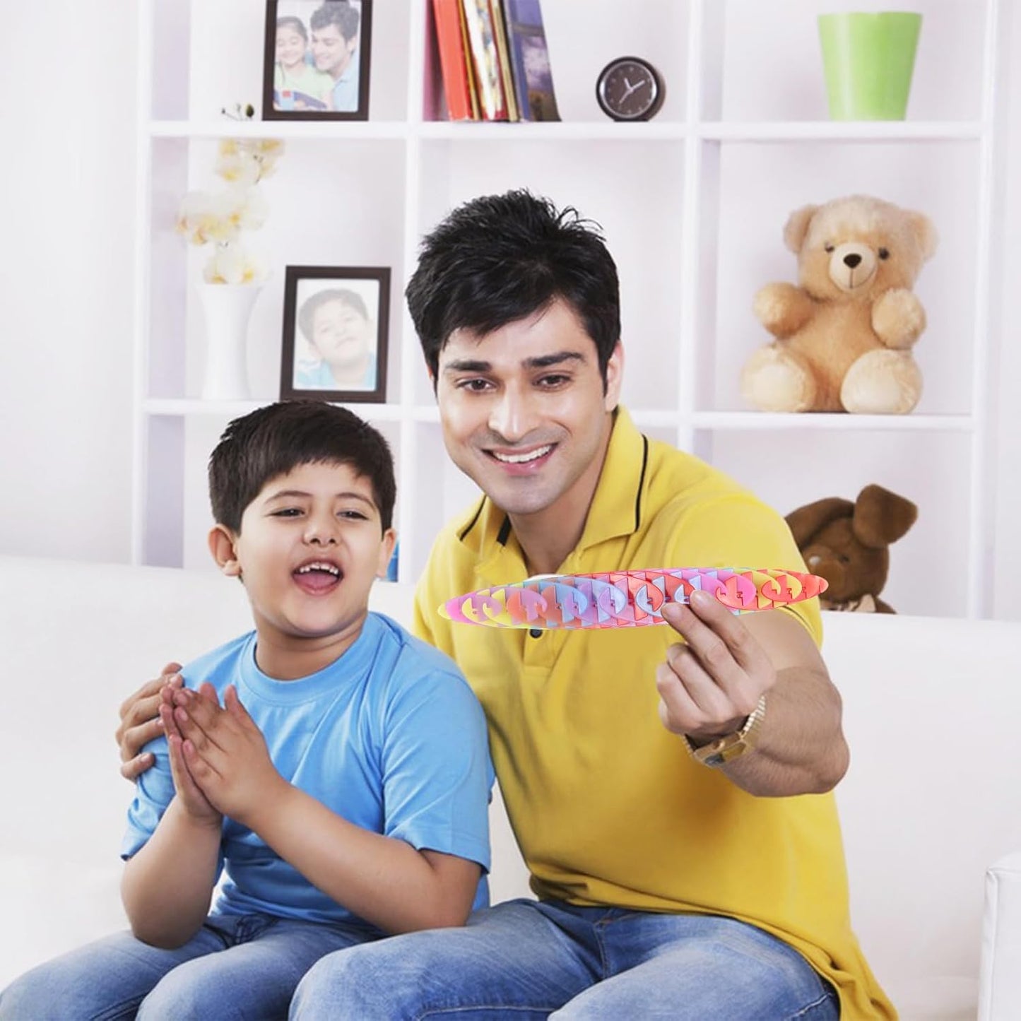 Fidget Worm Toy,Worm Big Fidget Toys Adults and Kids, Funny Stretchy Sensory Stress Toys, Fidget Sensory Squeeze Toys, Relieves Stress and Anxiety Finger Toys for Kids with Autism ADHD- Purple