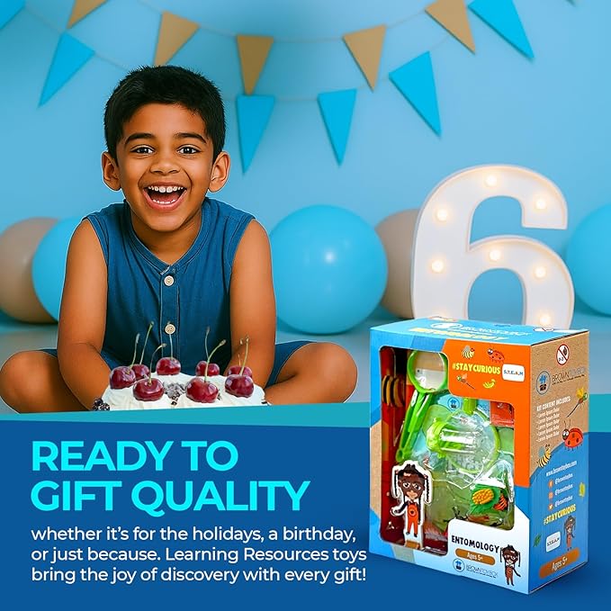 Educational Science STEM Kit for Kids Ages 6–8- Gift for Boys & Girls (Willow Entomology)