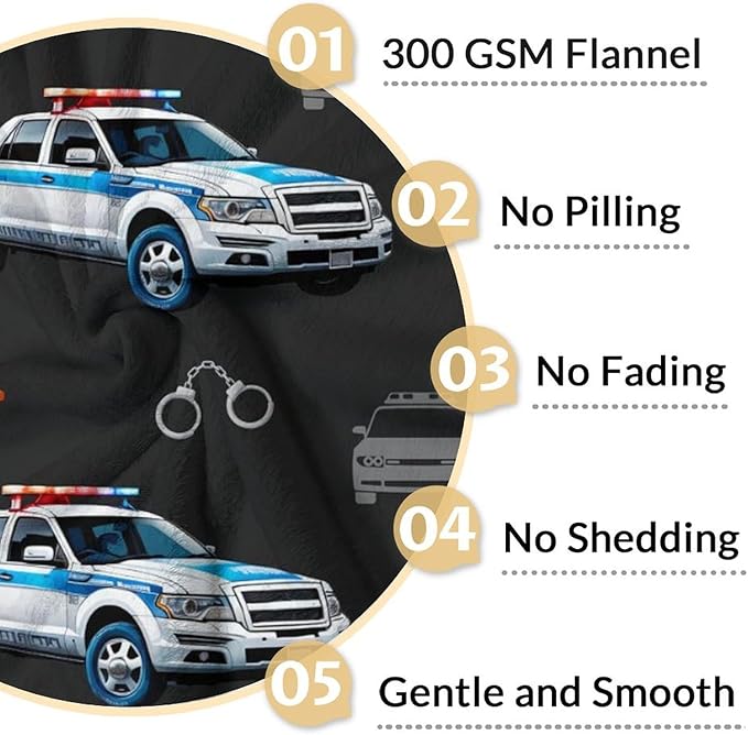 Throw Blankets for Boys Men Kids Cool Car Blanket Gift, 60x80 Inches Cozy Soft Throw for Sofa Couch Bed Car Office