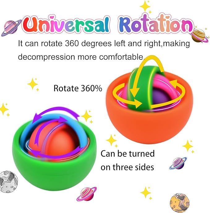 Fidget Toys Adults Pack, Fidget Spinner Set for Kids, Sensory Toys Boys Girls Teens Christmas Stocking Stuffers Party Favors, ADHD Autism Stress Relief Finger Toys, Gift for New Year