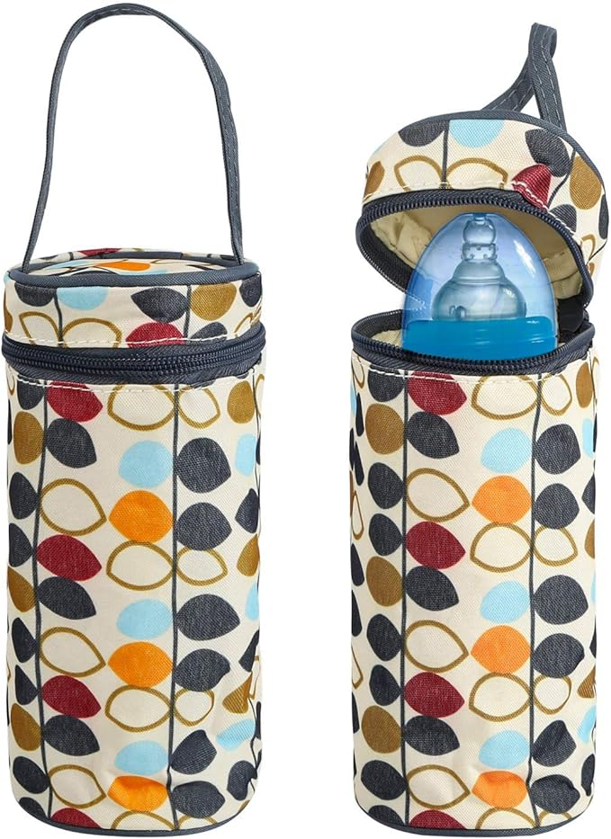 5Pcs Diaper Bag Tote Set,Large Mommy Bag with Portable Nappy Changing Pad,Pacifier Case,Travel Baby Bags for Mom