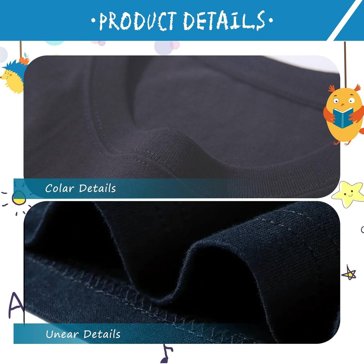 4 Pack Toddler Blank Sublimation T-Shirt,Modal Crew Neck Short Sleeve, T-Shirt for Kids Baby Children