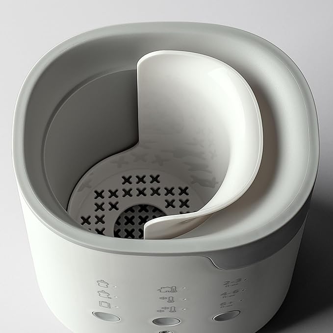 Tommee Tippee Baby Bottle and Food Warmer, Warms Breast Milk, Formula, Jars and Pouches to Body Temperature in Minutes, Automatic Timer, Touch Settings, White