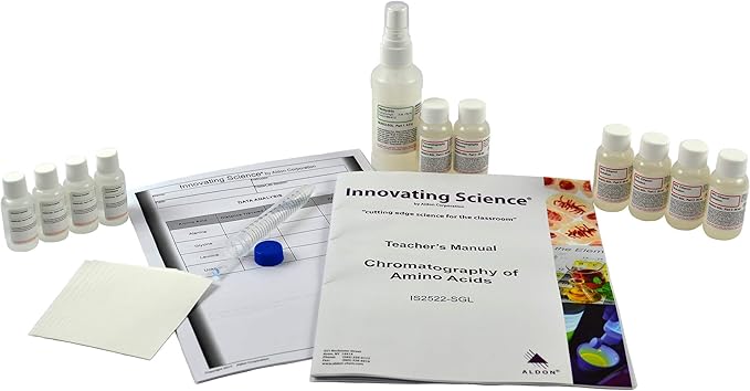 ALDON Innovating Science Chromatography of Amino Acids - Explore & The Process Small Group Learning Experiment Kit