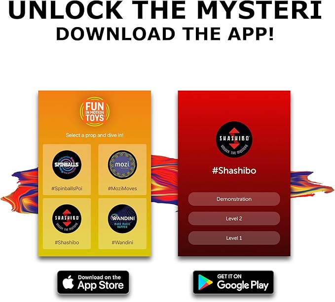 SHASHIBO Shape Shifting Box - Award-Winning Fidget Toy w/ 36 Rare Earth Magnets - Fidget Cube Transforms Into Over 70 Shapes, Sensory Toy Gift for Kids, Teens, and Adults (Fire Goddess)