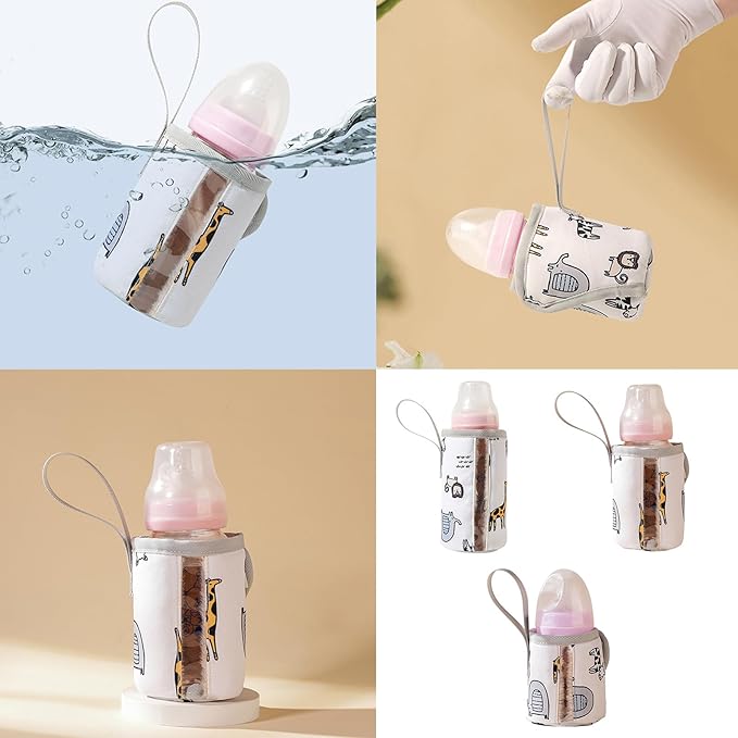Baby Bottle Insulator Sleeve Baby Feeding Bottle Warm Covers Warm Keeping Covers Washable Milk Bottle Protector