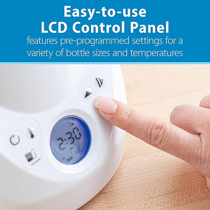 Dr. Brown’s Deluxe Baby Bottle Warmer and Sterilizer for Bottles and Baby Food Jars with Anti-Colic Options+ Narrow Baby Bottles 8 oz/250 mL, Level 1 Slow Flow Nipple, 4 Pack, 0m+, Pink Floral