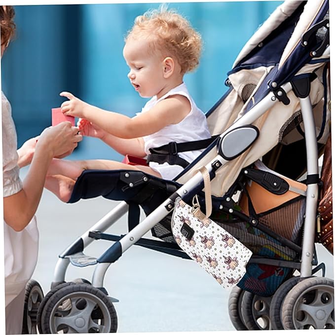 Bottle Warmer Bag Bottle Sleeve Heat Settings Portable Car Travel Accessory for Boys and Girls