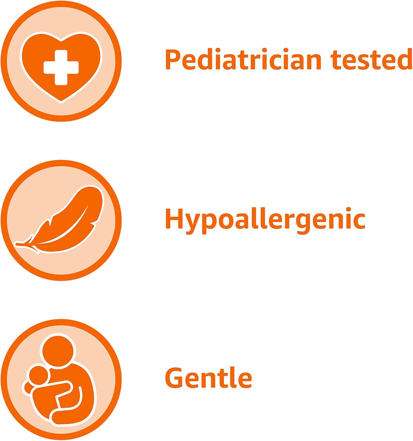 Amazon Basics Tear-Free Baby Hair and Body Wash, 27.1 Fluid Ounce, Lightly Scented, 2-Pack (Previously Solimo)