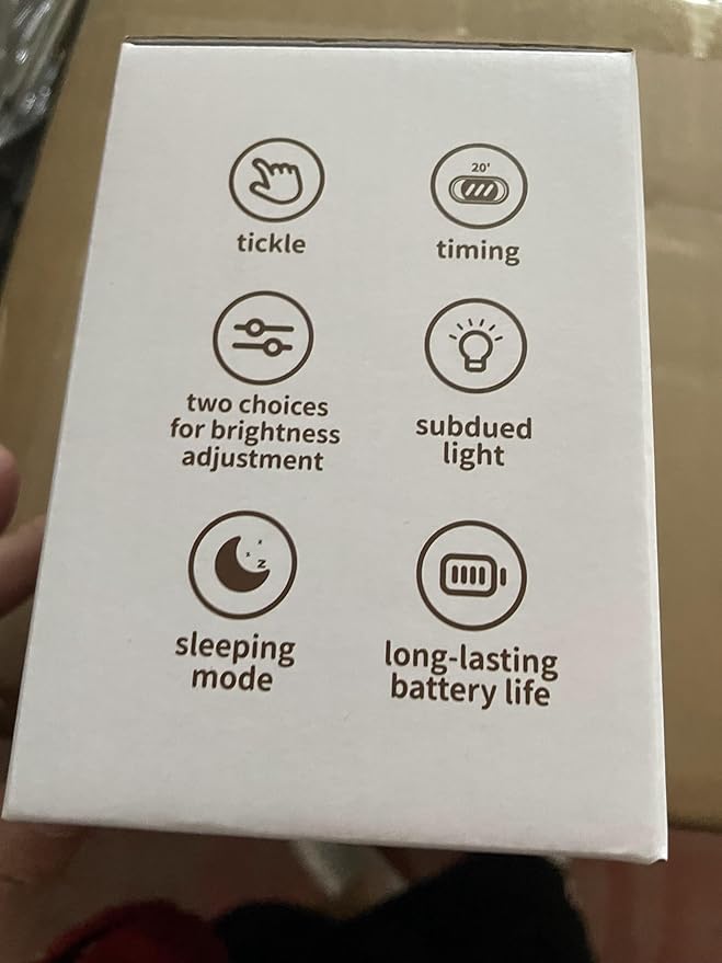 Capybara Night Light, Mothers Day Gifts, Cute Squishy Nursery Animal Silicone Night Lamp with Rechargeable & Timer & Dimmer, Capybaras Gifts for Mother, Father, Women, Girls, Boys