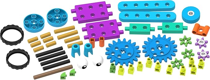 Thames & Kosmos Kids First Robot Engineer STEM Experiment Kit for Young Learners | Build 10 Non-Motorized Robots | Play & Learn with Storybook Manual | Parents’ Choice Gold Award Winner