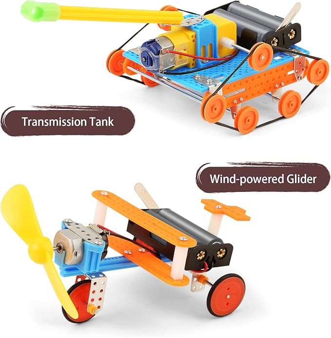 11 Set STEM Science Kit for Kids Ages 6-14 | Engineering & Physics Robot Building Science Experiments | Robotics STEM Toys for 8-12 Year Olds Boys & Girls