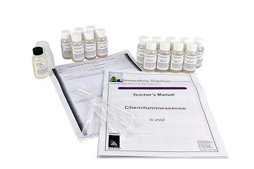 Innovating Science Chemiluminescence Chemistry Demo Kit (Supplies for 15 Groups)