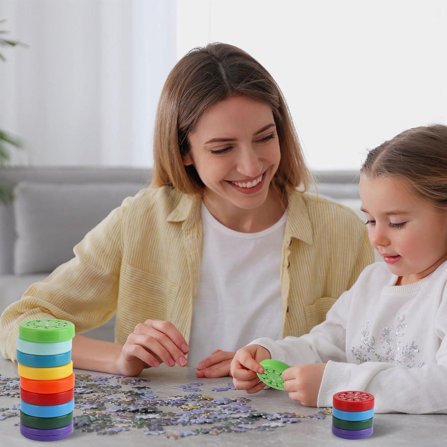 HengLiSam Math Fact Fidget Spinner, Classrooms Learn Math Multiplication and Division Tools, Math Learning Education for Students, Parent-Child Math Fidget Toys Games