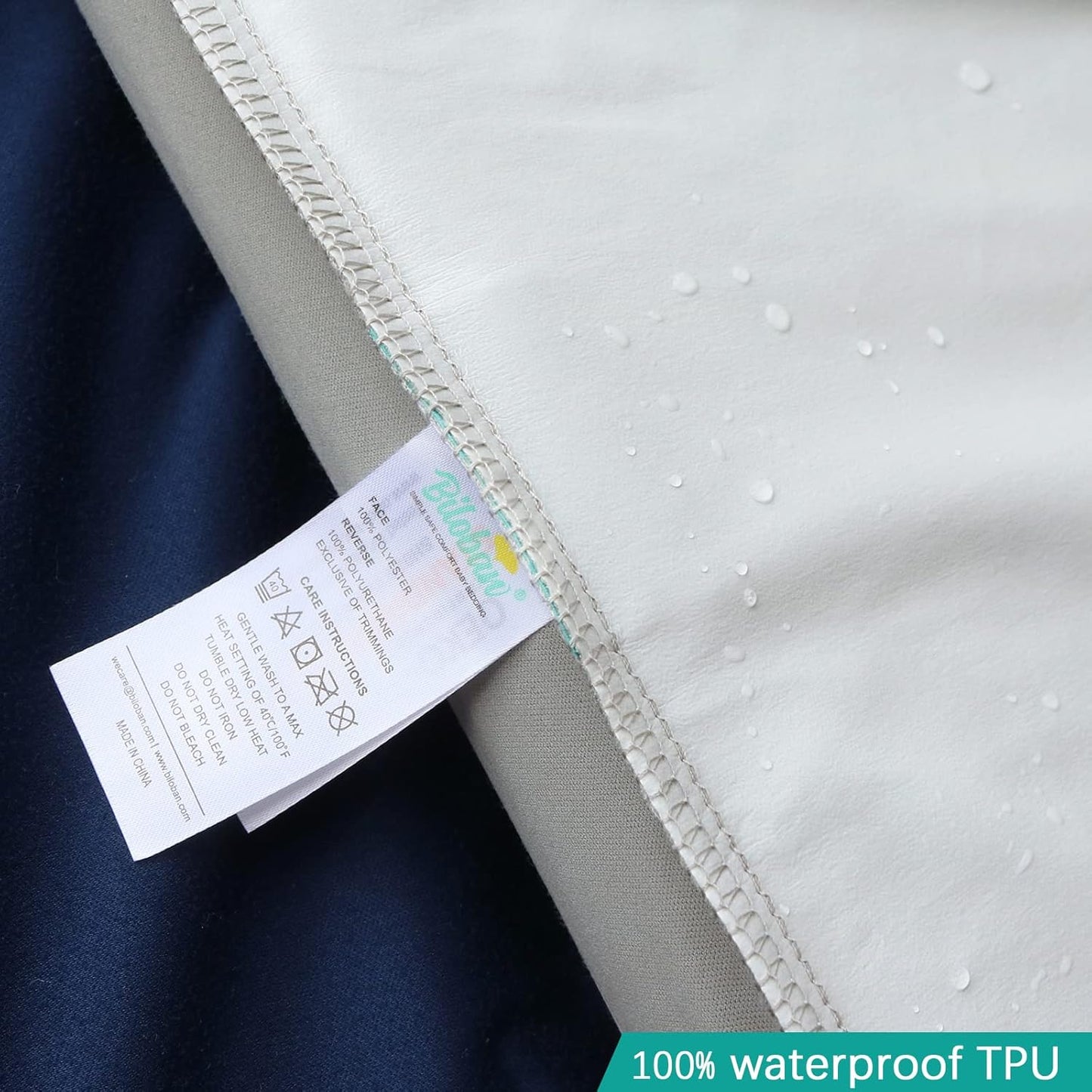 Waterproof Bassinet Sheets Fit for Miclassic, Baby Delight, TCBunny, Milliard, Dream On Me Traveler/Skylar and Other Bedside Sleeper Bassinet Mattress, Ultra Soft Microfiber Sheets, Grey & Navy