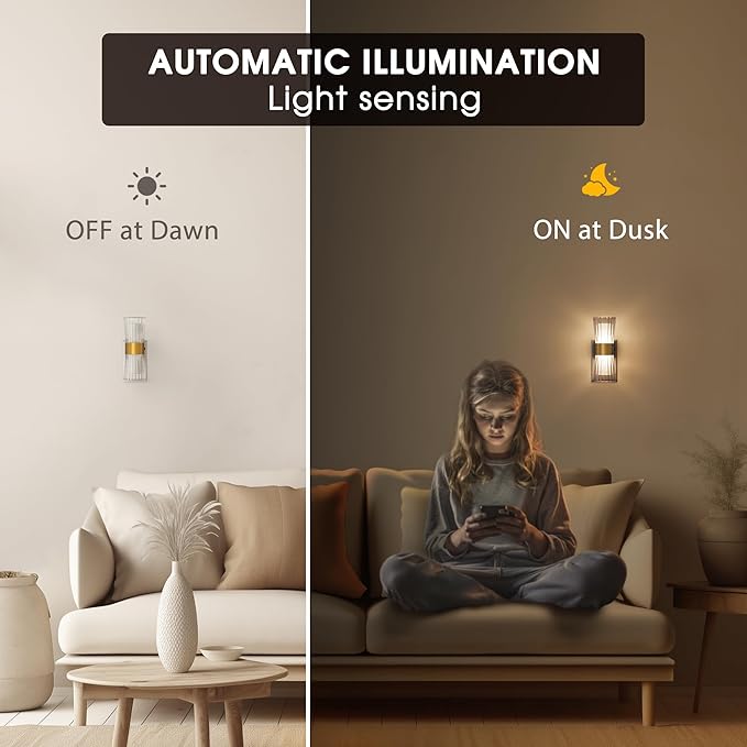 Night Light Plug into Wall, 2 Pack, 320° Rotation Night Light with Dusk to Dawn Light Sensor, Soft White 3000K, 0-100LM Adjustable Brightness, Unique Elegant Design for Use in Bedroom, Hallways