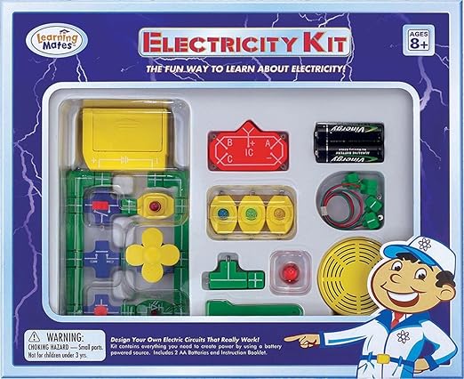 Electricity Kit for Kids, Build Electric Circuits, STEM Educational Toy