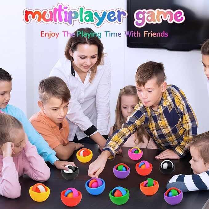 Fidget Toys Adults Pack, Fidget Spinner Set for Kids, Sensory Toys Boys Girls Teens Eaeter Egg Stuffers Party Favors, ADHD Autism Stress Relief Finger Toys, Gift for Kids Adult Birthday