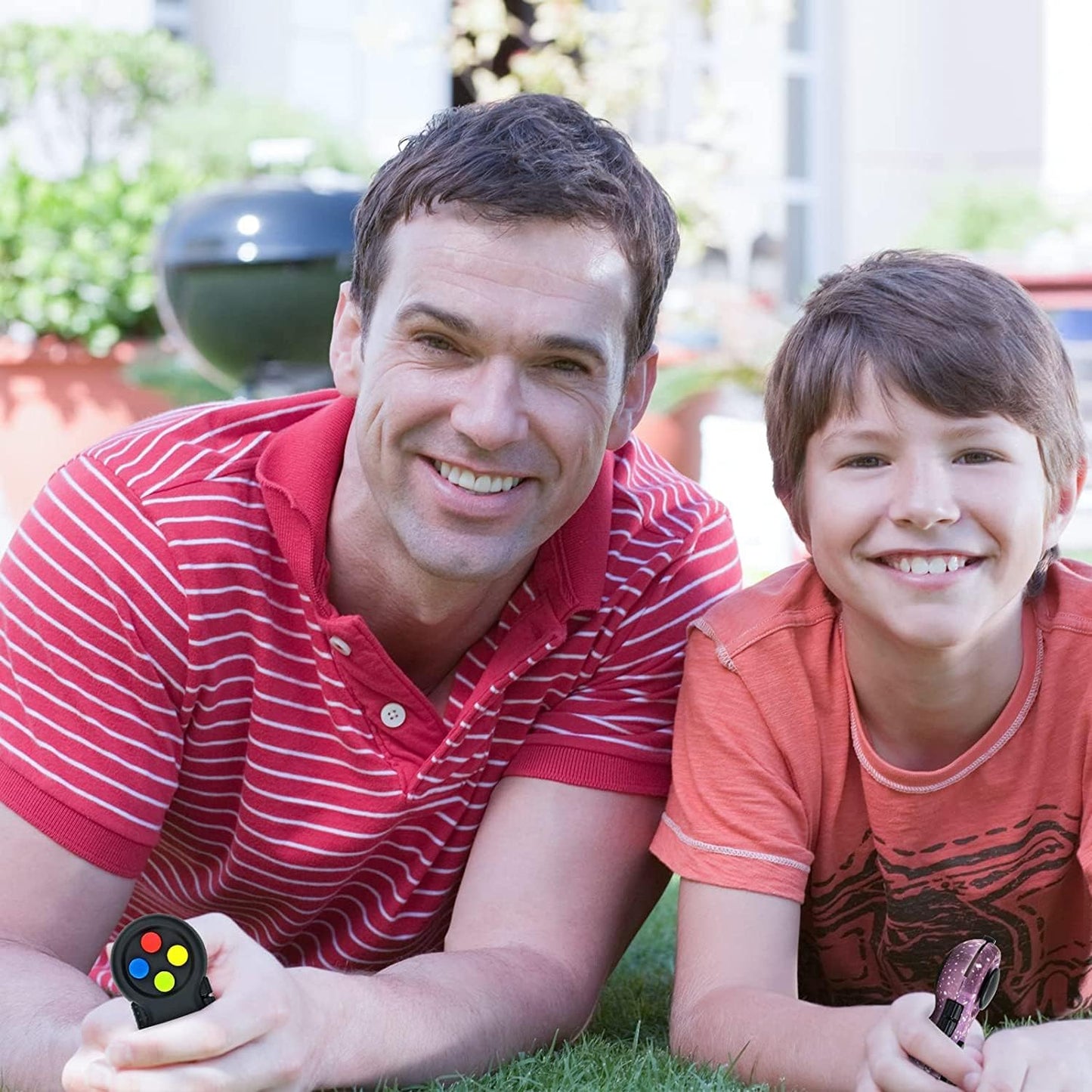 WTYCD Original Fidget Toy Game, Rubberized Classical Controller Fidget Concentration Toy with 8-Fidget Functions and Lanyard - Excellent for Relieving Stress and Anxiety