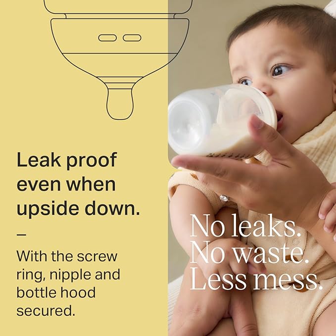 Tommee Tippee Natural Start Anti-Colic 5 oz BPA Free Baby Bottle, Newborn 0+ months, Slow Flow Breast-Like Nipple, Self-Sterilizing, Designed for Seamless Transition Between Bottle & Breast, Pack of 1