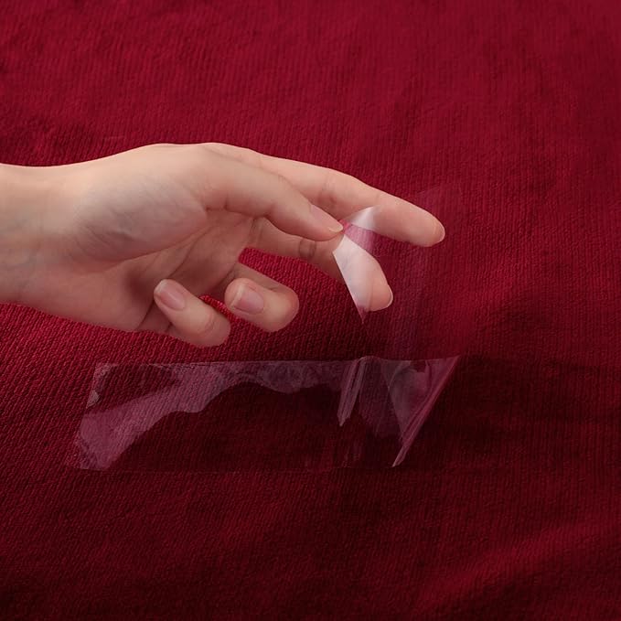 NANPIPER King Size Sherpa Blanket, Soft Fleece Throw for Bed, Reversible Thick Fuzzy Blanket for Winter (Wine Red, 90x108 inches)