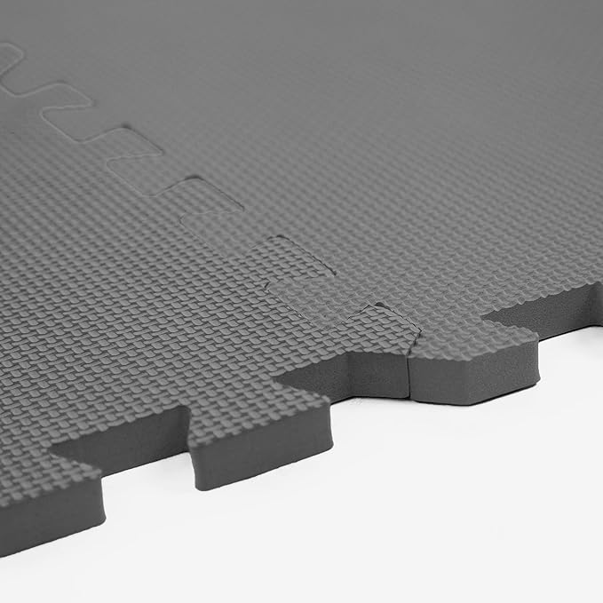 Flooring Inc's 1/2" Soft Non-Toxic Baby Play Mat, Toddler Playmat, Colorful Puzzle PlayMat, Floor Mats for Kids & Babies, EVA Foam Interlocking Tiles for Nursery & Playroom | Blue, 35 Tiles, 140 Sq/Ft