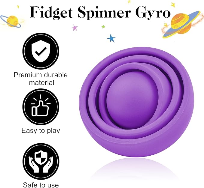 Fidget Toys Adults 2PC, Sensory Toys for Kids with Autism, Cool Gadgets for Man, Gifts for Boys Girls Teens, Quiet Office Desk Toy ADHD
