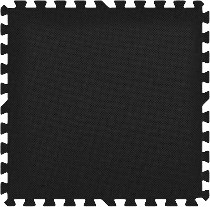 Flooring Inc's 1/2" Soft Non-Toxic Baby Play Mat, Toddler Playmat, Colorful Puzzle PlayMat, Floor Mats for Kids & Babies, EVA Foam Interlocking Tiles for Nursery & Playroom | Blue, 15 Tiles, 60 Sq/Ft