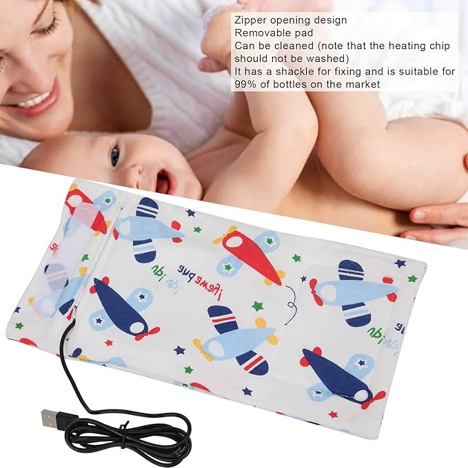 USB Baby Bottle Warmer,USB Baby Bottle Warmer,Portable Milk Travel Heater Baby Infant Insulation Thermostat(l)