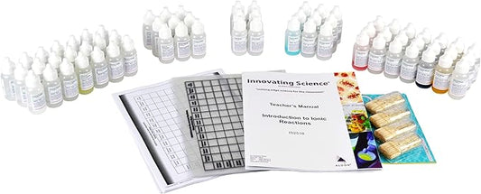 ALDON Innovating Science Introduction to Ionic Reactions - Explore Chemical Combinations & Observe Reactions - Distance Learning - Experiment Kit