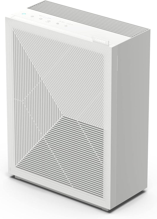 Coway Airmega 240 True HEPA Air Purifier with Air Quality Monitoring, Auto, and Filter Indicator, Dove White