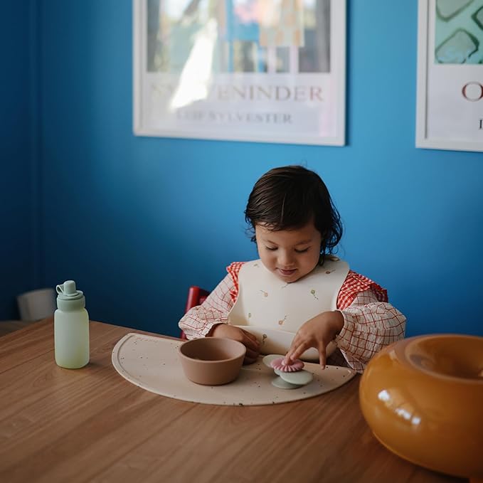 mushie Blossom Suction Spinner Toy | Toddler Sensory Toys for Bath & Play