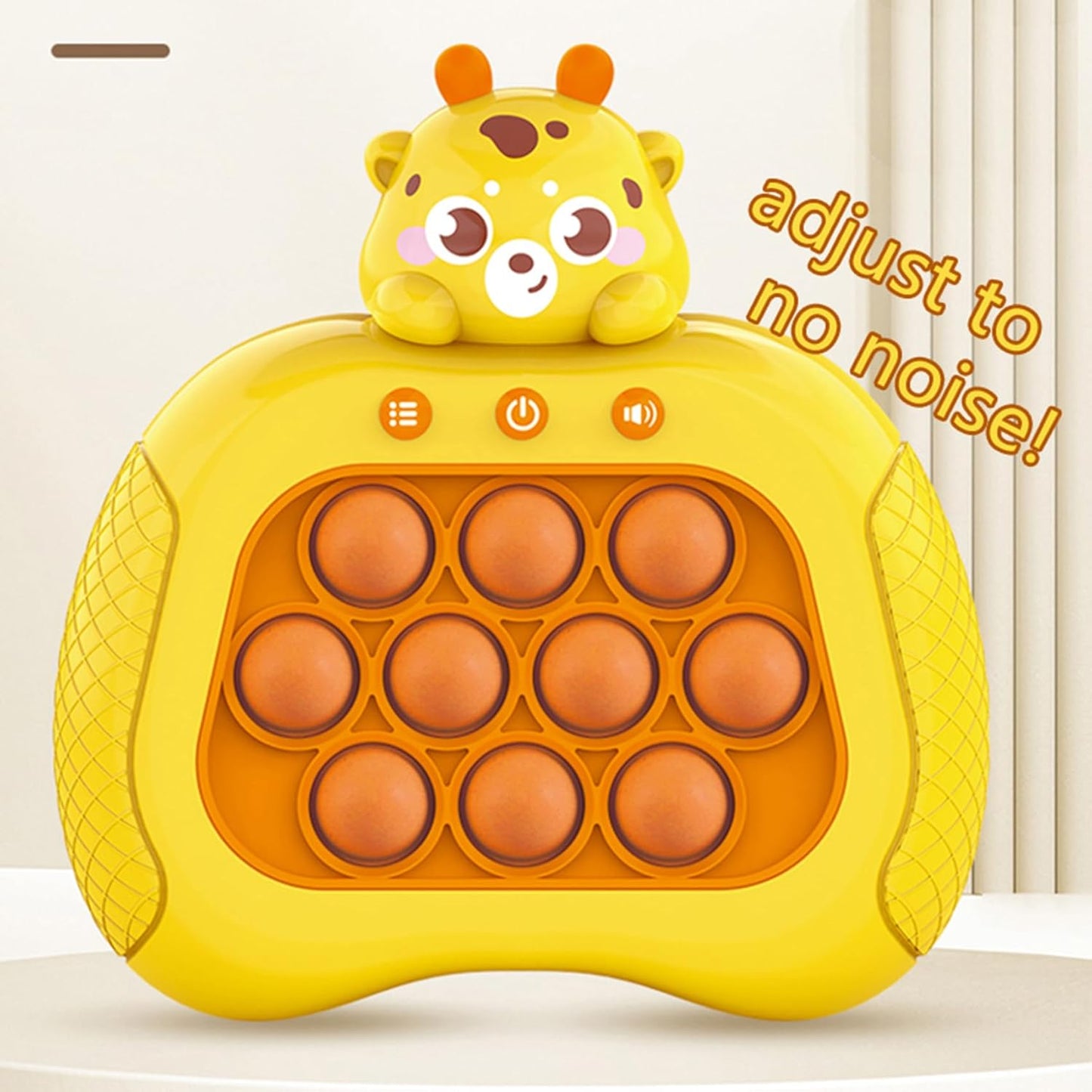 Upgrade Quick Push Toy with Lights, Fast Push Bubble Game Fidget Sensory Toys, Pocket Game for Kids Children's Decompression Breakthrough Puzzle Game Machine