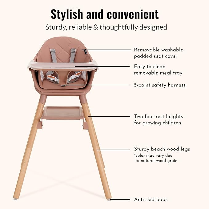 Dream On Me NibbleNest 3-in-1 Highchair