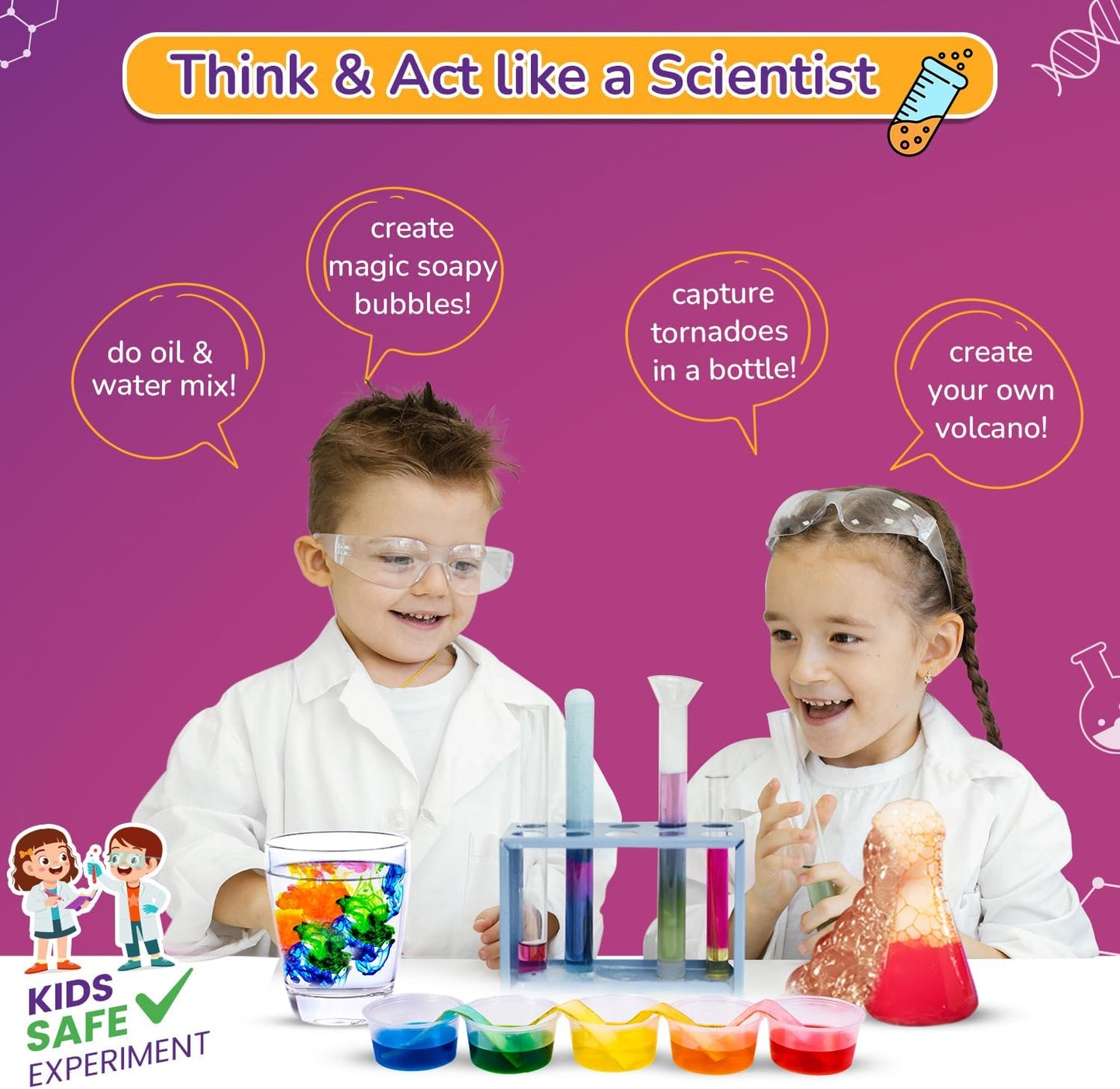 Smartivity Legendary Mega 150 Science Experiment Kit for Kids, Smart Birthday Gifts, Educational Science Experiments for Boys & Girls, STEM Toys for Learning & Fun for Age 6, 7, 8, 9, 10, 11, 12,14
