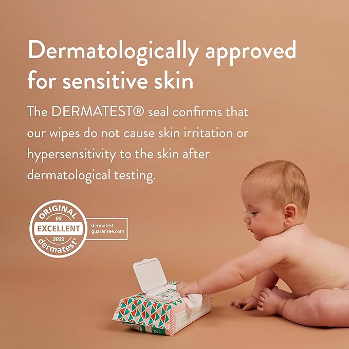 JOONYA Unscented Baby Wipes — Plant-Based, Fragrance-Free Bulk Diaper Wipes | Hypoallergenic, Non-Toxic & Biodegradable Wet Wipes for Sensitive Newborn Skin | 24 Packs of 80 Wipes (1,920 Total)