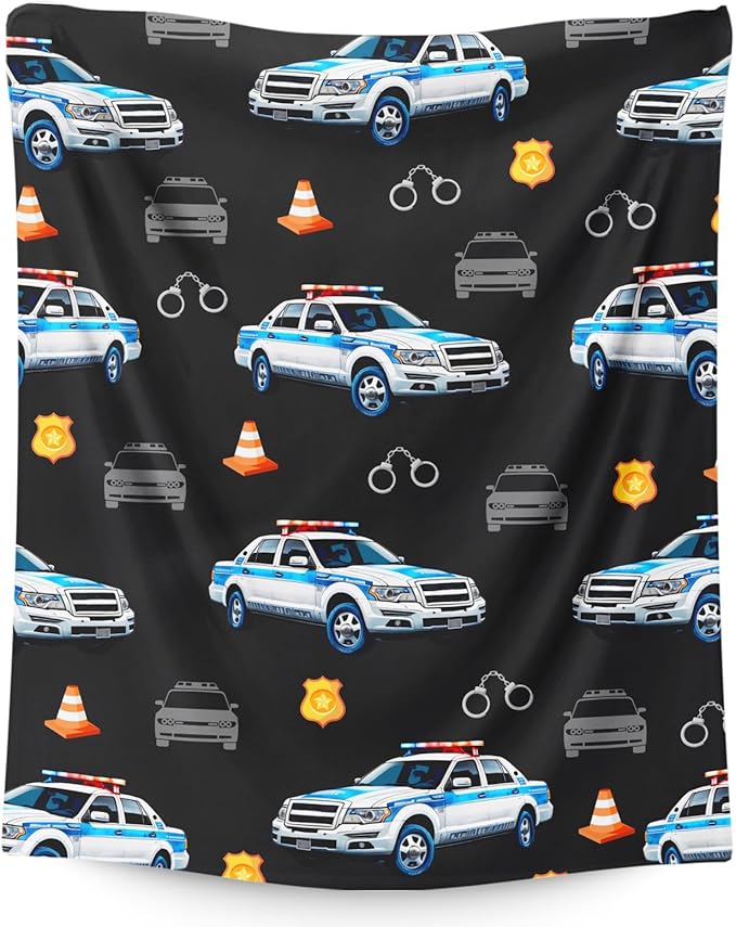 Boys Blanket Cool Car Throw Blankets for Kids Adults, 50x60 Inches Lightweight Sofa Throw for Sofa Couch Bed Office Black Decor Stuff