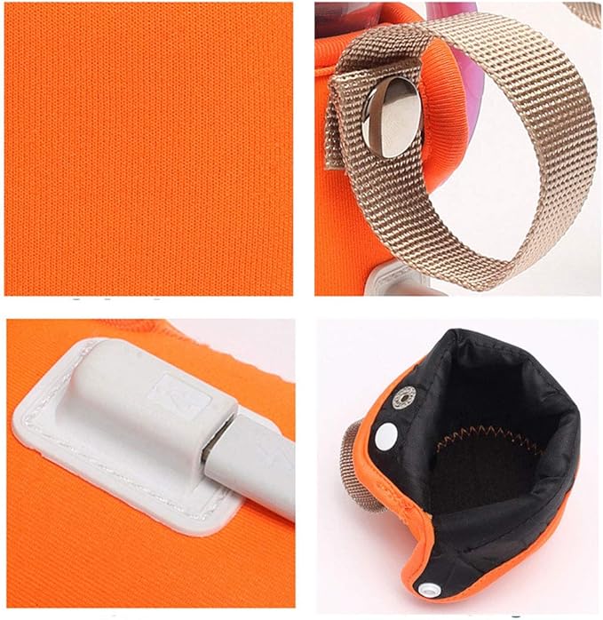 USB Baby Bottle Warmer Portable Travel Warmer Heater Infant Feeding Bottle Bag Blue