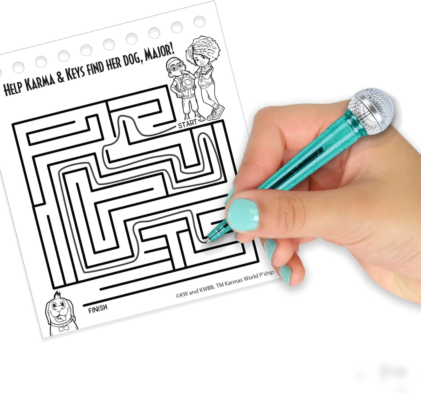 Tara Toys Poppin Purse Activity Set: Karma's World - Popping Sensory Fun, Engaging Fidget Popping Experience for Kids - Pop It Toy for Imaginative Play & Stress Relief, Ages 6 and Up, Multicolor