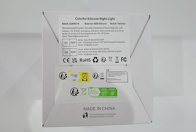 Big Size Night Light, Portable Silicone Bedside Lamp, Multicolor Light with Remote Control, USB Rechargeable led Light for Kids/Baby Bedroom/Adults/Children/Gift - Large Penguin