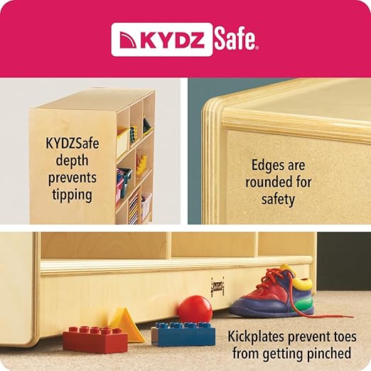 Jonti-Craft See-Thru Sensory Table, Childrens, Brown