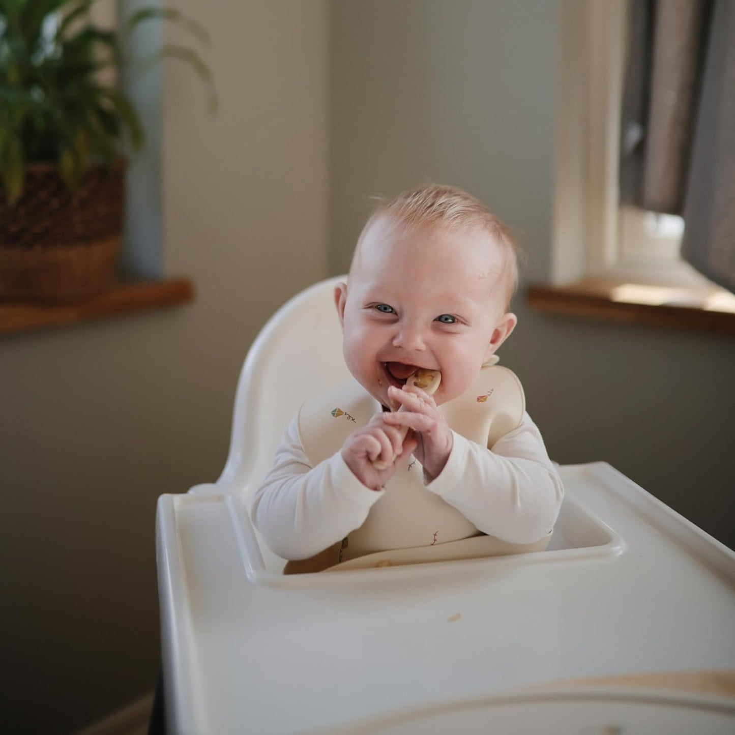 mushie Silicone First Feeding Baby Spoons | 2 Pack (Rose/Soft Lilac)