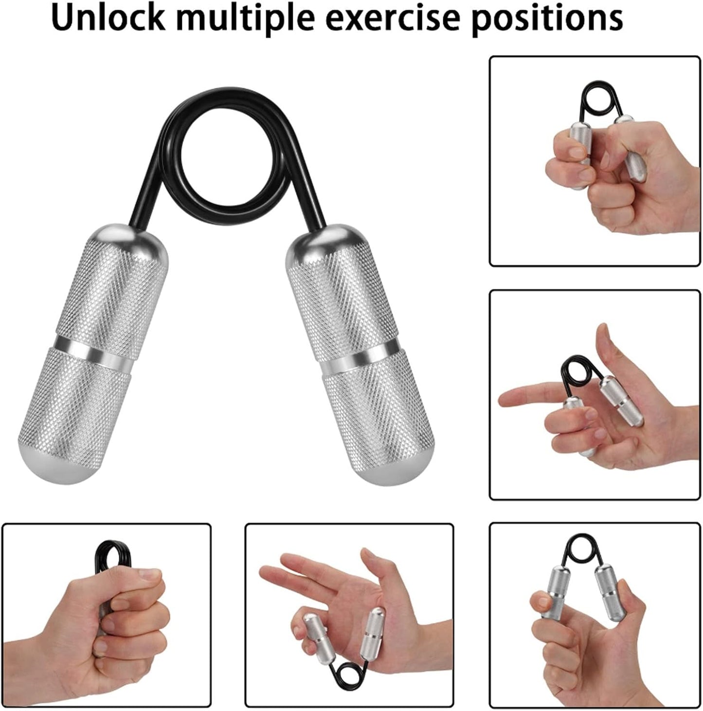 Handheld Metal Fidget Toys, Help Relieve Stress Anxiety, Mini Finger Grip Strengthener, Hand Wrist Grip Strength Trainer, Relief Muscle Stiffness Rehabilitation Trainer