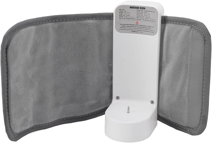 Yosoo Health Gear Milk Bottle Thermal Bag Baby Bottle Thermal Bag, Portable Breastmilk Warmer Insulated Baby Bottle Cooler Tote Bag, USB Charging 3000mah Milk Bottle Warmer Baby Nursing