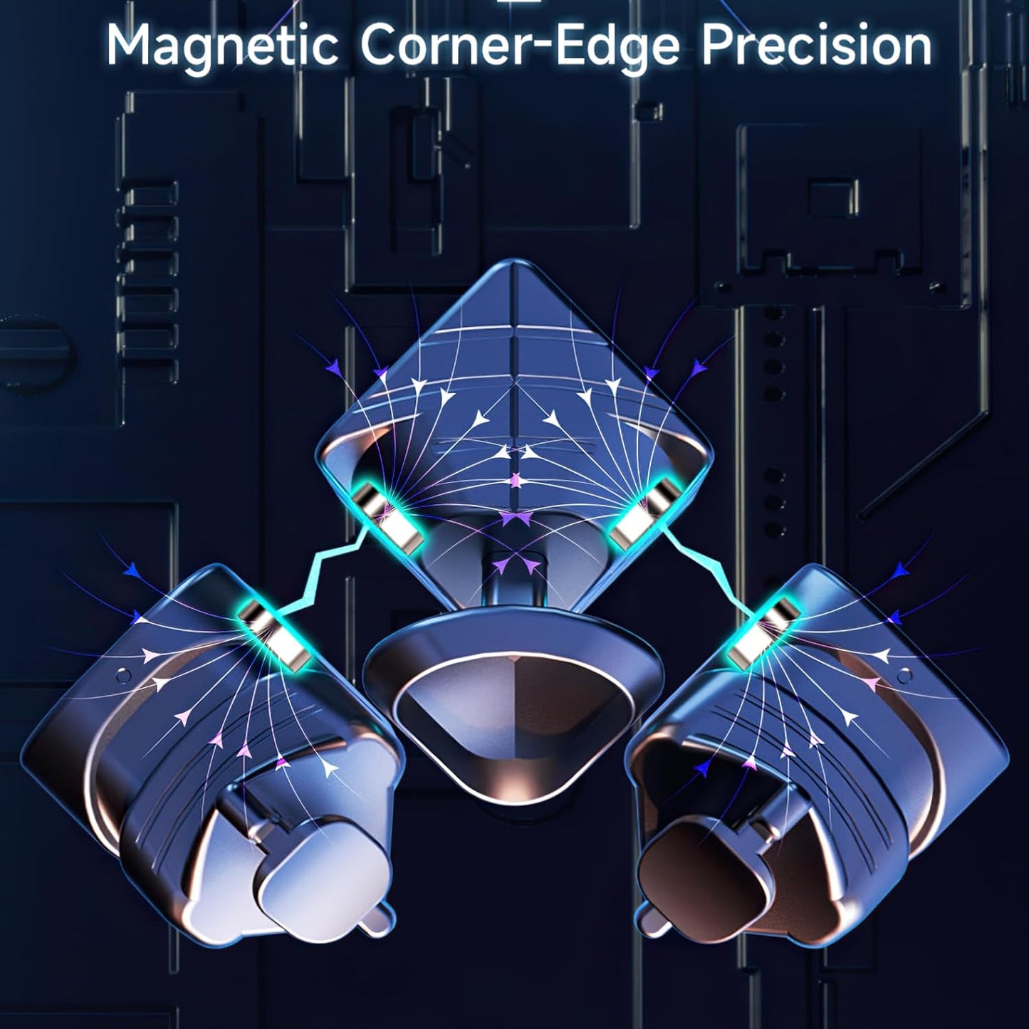 Full Size 56mm Magnetic Speed Cube Stickerless 3x3 Easy Turning and Smooth Play Durable Puzzle Cube Toy for Kids and Adults